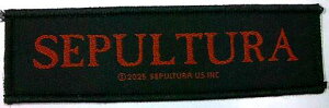 �ySEPULTURA�z�Z�p���g�D���uRED LOGO�v�z�h���イ�p�b�`