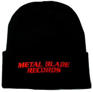 �yMETAL BLADE RECORDS�z���^���u���[�h ���R�[�Y�uLOGO�v�j�b�g�L���b�v