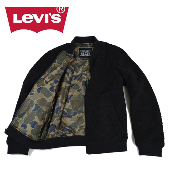 levi's sherpa bomber jacket
