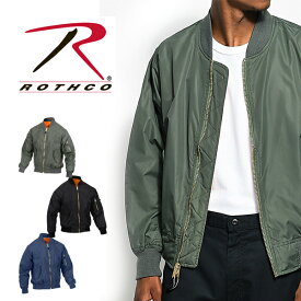 ロスコRothco フライトジャケットLightweight MA-1 Flight Jacketナイロン アウター メンズ 薄手 MA1