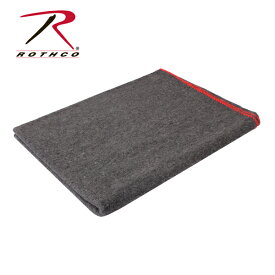 [売り尽くし]ロスコRothco 正規品 ウールブランケット Wool Rescue Survival Blanket 60" x 80"インチ　サバイバル キャンプ 無骨 ブッシュクラフトソロキャン　難燃ブランケット