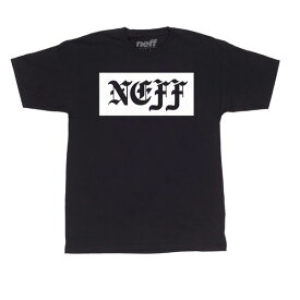 【ラストSALE】neff[ネフ] 半袖TEEシャツ 正規品 メンズ TESQUE TEE 14F29034 黒 BLACK ブラック スケート　横乗り　サーフィン　スノーボードウェア・ウエア・スノボ burtonバートン　スケート