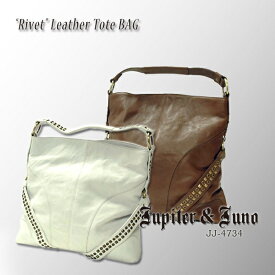 Jupiter&Juno ジュピターアンドジュノRivet Leather Tote Bag(リベット レザー トート バッグ)