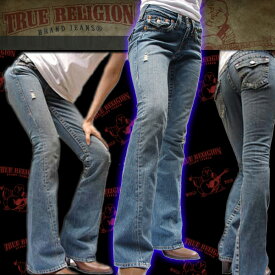 *トゥルーレリジョン ダメージ デニム ジーンズ TRUE RELIGION サイズ 24 インチ