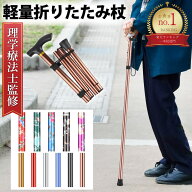 【ランキング1位受賞】【理学療法士監修】杖 折りたたみ 軽量 女性 男性 介護杖 敬老の日 ストラップ お…