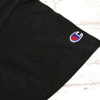 Championチャンピオン刺繍ロゴ半袖Tシャツ(100cm110cm120cm130cm140cm150cm160cm)ホワイトブラックネイビーグレーグリーン【メール便可】