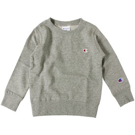 Champion チャンピオン 定番クルーネックシャツ（100cm 110cm 120cm 130cm 140cm 150cm 160cm） スウェット トレーナー 無地【メール便不可】CK-T001 2023春夏