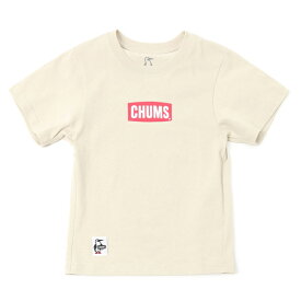 【GW直前！まとめ割クーポン対象】CHUMS チャムス キッズ Mini CHUMS Logo Tシャツ（90cm 100cm 110cm 120cm 130cm 140cm） 半袖Tシャツ キッズ 【1点のみメール便可】CH21-1283