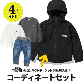 どれも外れナシ！定番商品だけの男の子向けコーディネートセット（100cm 110cm 120cm 130cm 140cm 150cm）THE NORTH FACE ノースフェイス Champion 修学旅行 林間学校 誕生日 プレゼント 2023秋冬 福袋