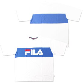 FILA 切替Tシャツ（M　L）半袖Tシャツ 大人 ユニセックス【1点のみメール便可】