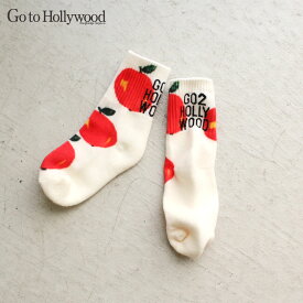 【4/21(日)9:59までポイント5倍】Go to hollywood ゴートゥーハリウッド GTH リンゴ ソックス（16-27cm）おしゃれ 靴下 ソックス【2足までメール便可】1422001