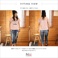 【DM便可】noadepartmentstore.ノアデパートメントストア○新作○OrangeCountyTシャツ(160cm165cm175cm)Noa-T親子ペアピンクホワイトミントグリーン
