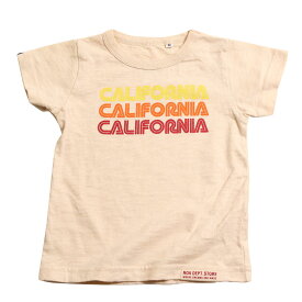 【4/21(日)9:59までポイント5倍】当店オリジナル noa department store. 半袖 TシャツCALIFORNIA'82 Tシャツ（80cm 90cm 100cm 110cm 120cm 130cm 140cm 150cm）お揃い【1点のみメール便可】