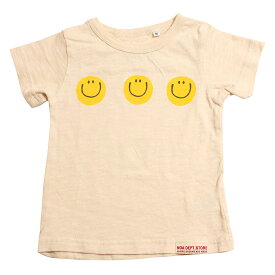 【4/21(日)9:59までポイント5倍】noa department store. 3-smiles Tシャツ（80cm 90cm 100cm 110cm 120cm 130cm 140cm 150cm）兄弟 お揃い【1点のみメール便可】