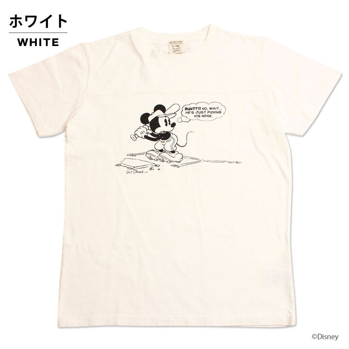 楽天市場 在庫限り ディズニー お揃い ミッキーマウス ベースボール Tシャツ 160cm 半袖tシャツ 1点のみメール便可 Noa Department Store