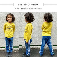 ノアデパートメントストア○新作○カットデニムラインパンツ(90cm100cm110cm120cm130cm140cm)キッズジュニア長ズボン【メール便可】
