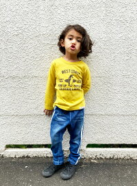 ノアデパートメントストア○新作○カットデニムラインパンツ(90cm100cm110cm120cm130cm140cm)キッズジュニア長ズボン【メール便可】