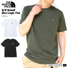 【国内正規品】ノースフェイス THE NORTH FACE S/S Small Box Logo Tee（M L XL）メンズ バックスクエアーロゴティー 半袖Tシャツ【1点のみメール便可】NT32147トップス