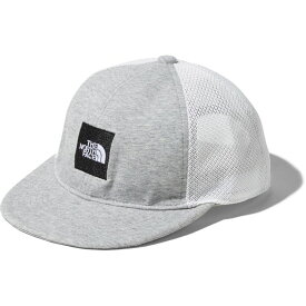 【国内正規品】ノースフェイス THE NORTH FACE○新作○Kids' Square Logo Mesh Cap（キッズフリー）キッズスクエアロゴメッシュCAP 帽子 子供用 【1点のみメール便可】