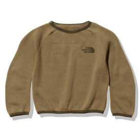 【2点で20％OFFクーポン対象】【国内正規品】ノースフェイス THE NORTH FACE ベビー L/S クレイドル コットンクルー（70cm 80cm）出産祝い ギフト ベビーTシャツ【1点のみメール便可】NTB32351 トップス 1歳 2歳