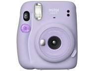 【新品外箱傷みあり】FUJIFILM instax mini 11 チェキ [ ライラックパープル ]※保証印あり