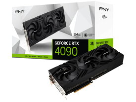 【新品】PNY GeForce RTX 4090 24GB VERTO LED 3FAN VCG409024TFXPB1 [ PCIExp 24GB ]