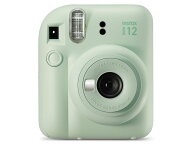 【新品外箱傷みあり】FUJIFILM instax mini 12 チェキ [ ミントグリーン ] ※保証印あり