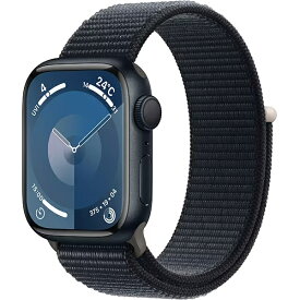 【新品】Apple Watch Series 9 41mm [ MR8Y3J/A ] ミッドナイトスポーツループ GPSモデル