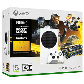 【新品】Microsoft Xbox Series S 人気3タイトル同梱パック（ Fortnite ＋ Rocket League ＋ Fall Guys ）