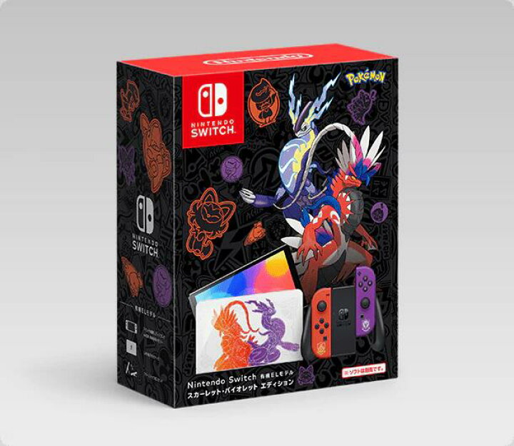 楽天市場】【新品】Nintendo Switch 有機ELモデル スカーレット 