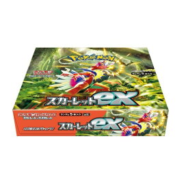 【新品】ポケモンカードゲーム スカーレット＆バイオレット 拡張パック 「 スカーレットex 」 シュリンク付き未開封BOX