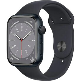 【新品】Apple Watch Series 8 45mm [ MNP13J/A ] ミッドナイトスポーツバンド GPSモデル