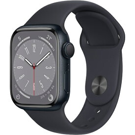 【新品】Apple Watch Series 8 41mm [ MNP53J/A ] ミッドナイトスポーツバンド GPSモデル