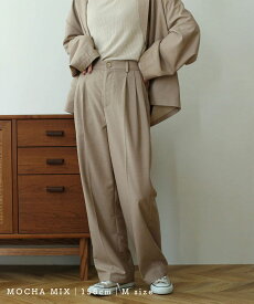 NOAHL｜《3,100円→50％OFFクーポン利用》【ちゃんとオシャレなdailypants】ストレートパンツレディースタック ストレート ブラック モカ チェック 柄 ブラウン アイボリー 黒 秋 春 冬 夏 ノアル basic