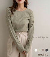 NOAHL｜《2,740円←対象2点で50%OFFクーポン》《40%OFFクーポン対象》再入荷【メール便】クルーネックト…