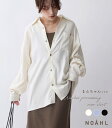 NOAHL【まんちゃんコラボ】｜《3/4 19:59まで！3,990円→50%0FFクーポン利用》【メール便】ワッシャー ブラウス レデ…