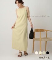 NOAHL｜《1,396円→80%OFFクーポン利用》【メール便】MIX ツイル キャミ ワンピース レディース ロング …