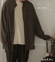 NOAHL｜《4,788円←40%OFFクーポン》【 mimi by NOAHL 】【メール便】メンズ トップス チェック シャツ ノーカラー ス…
