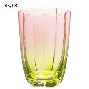 GS-38143-44�u�t�����[�O���X M �T�C�Y PU�EPK�EYE�vFlower Glass �O���X�V���[�Y ���� ���Ԃ̌` �f�R�� DECOLE �H�� �K���X�� �R�b�v �e�[�u���E�F�A ���킢�� �L�b�`���G��