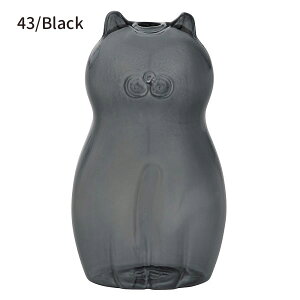 y\񏤕i2026N1{ח\zLG-16141-43uGlass cat vase lR֑̈}v KX ԕr t[x[X  hCt[ flower DECOLE CeA 킢 LG ֏ Mtg 蕨
