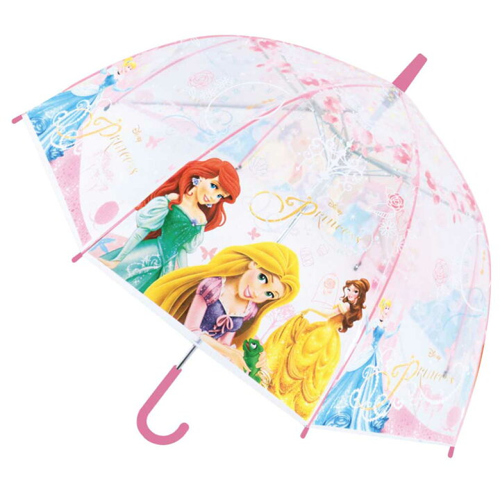 楽天市場 ディズニープリンセス 子供ビニール傘 Disney サイズ ５５ｃｍ 雨 梅雨 レイン アンブレラ ファッション 服飾 おでかけ キッズ ギフト プレゼント のあのはこぶね