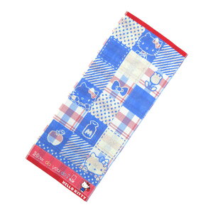 【ネコポス便発送可】3725004000 ハローキティ フェイスタオル レトロブロック 丸眞 SANRIO サンリオ 洗顔 手洗い スポーツ バス トイレ 学校 幼稚園 手拭 汗ふき 外出 レジャー