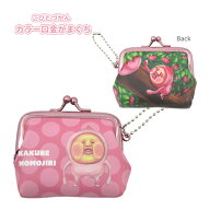 【ネコポス便発送可】RM-8757 こびとずかん カラー口金がまぐち カクレモモジリ 小物入れ キャラクター …