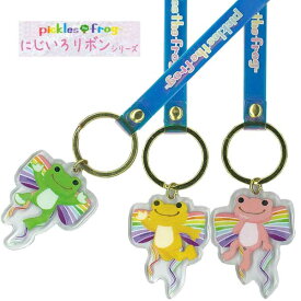 【ネコポス便発送可】ピクルス キラキラストラップ 150288-301 pickles the frog キーホルダー H19xW4xD0.3cm チャーム 携帯 かえる カエル フロッグ frog 玩具 toy 子供 キッズ BAG ギフト プレゼント