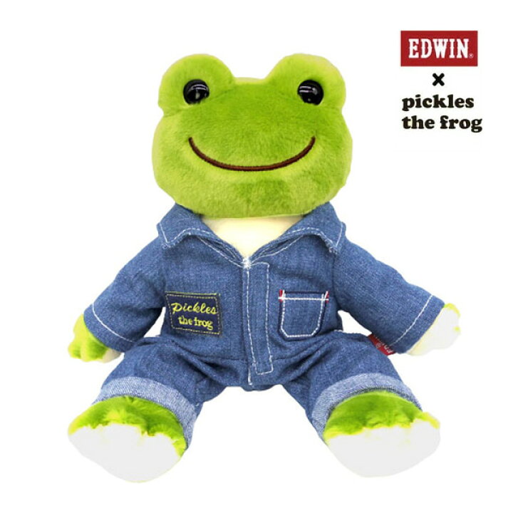 楽天市場】192349-24 かえるのピクルス EDWIN×ピクルス つなぎ ビーン 