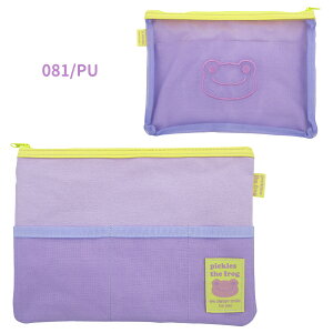 210081-104 ������̃s�N���X ���b�V�� A5�|�[�` PU GR BE �s�N���X pickles the frog �J�G�� BAG �y�l�R�|�X�֔����z