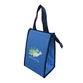 210142-25 かえるのピクルス ピクルス 海のおともだち 保冷保温マチ付きトート Sサイズ BAG バッグ ファッション ランチバッグ 天ファスナー ナカジマコーポレーション pickles the frog カエル 【ネコポス便発送可】