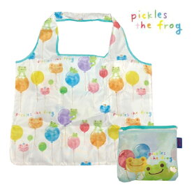 212917-25 かえるのピクルス ピクルス カラフルバルーン エコバッグ ナカジマコーポレーション pickles the frog カエル BAG ショッピングバッグ【ネコポス便発送可】
