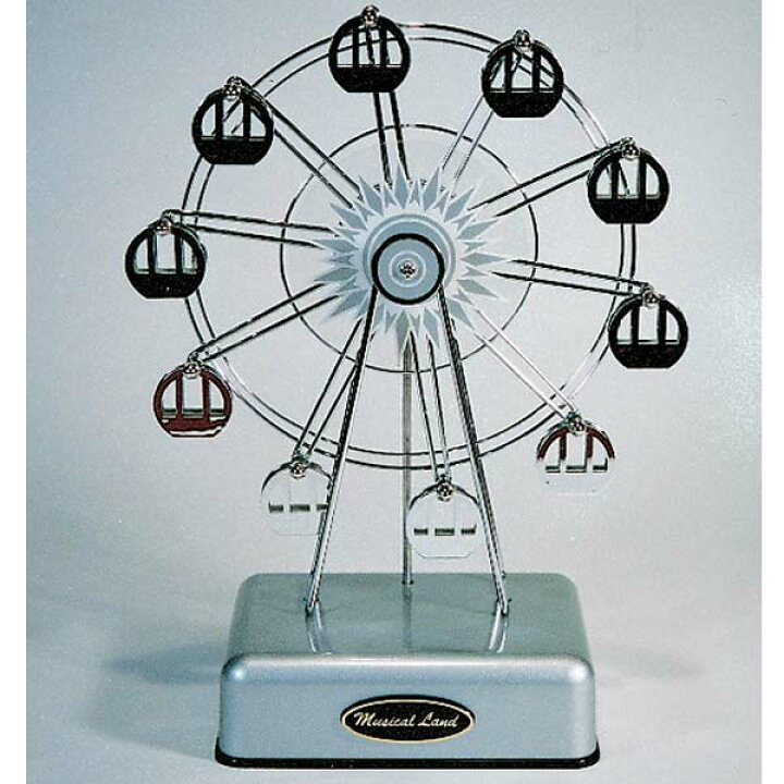 楽天市場 ｾｰﾙ 6 お取り寄せ 127 イシグロ Amusement オルゴール 観覧車 シルバー インテリア 遊園地 玩具 Toy 音楽 ギフト プレゼント のあのはこぶね