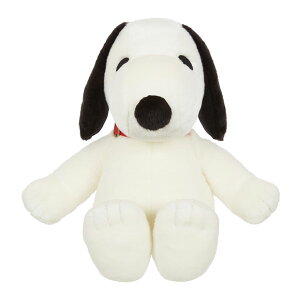 【お取り寄せ】684076 スタンダード ヴィンテージ スヌーピー ぬいぐるみ L サイズ 約H40×W40×D25cm peanuts ピーナッツ snoopy キャラクター ノスタルジック アイボリー 風合 懐かしい 昔 ギフト プ